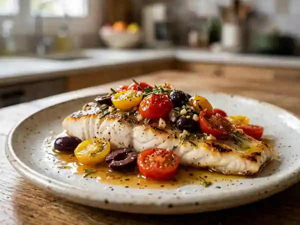 Filets de Loup de Mer à la Provençale : Recette Facile et Savoureuse - Photo de présentation