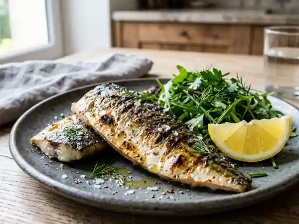 Filets de maquereau grillés au sel : recette simple et savoureuse - Photo de présentation