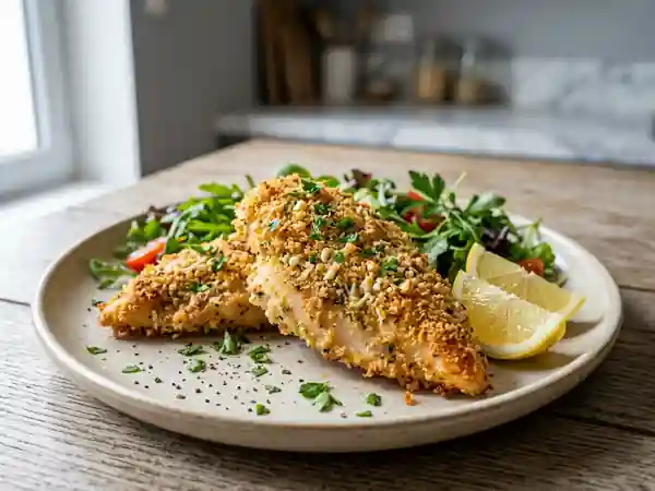 Filets de Poulet au Parmesan Ultra-Croustillants - Photo de présentation