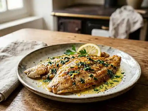Filets de sole à la façon bistrot : recette simple et savoureuse - Photo de présentation