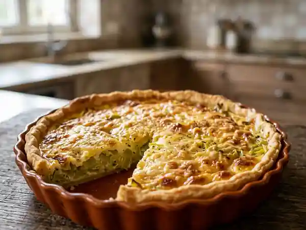 Flamiche aux poireaux : tarte savoureuse et fondante - Photo de présentation