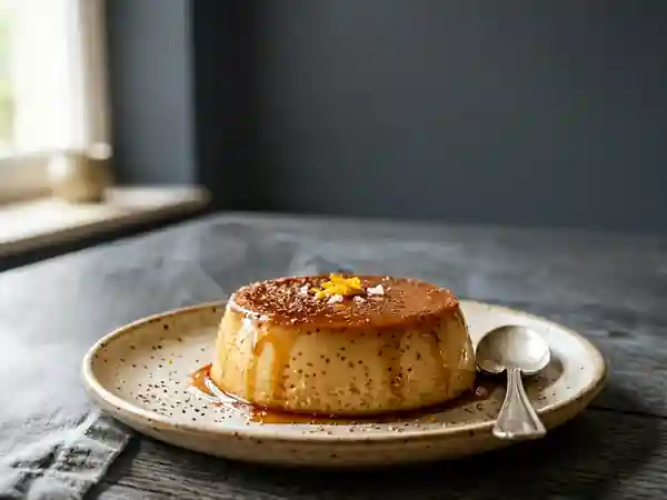 Flan Flamand Onctueux à la Bière et Muscade - Photo de présentation