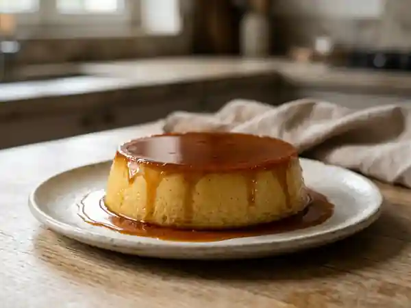 Flan Antillais Onctueux à la Vanille - Photo de présentation