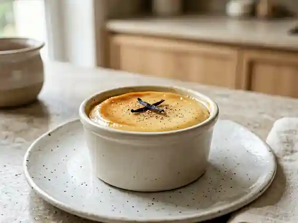 Flan Antillais Onctueux au Rhum Ambré - Photo de présentation