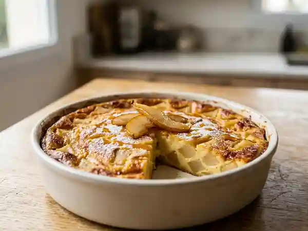 Flan aux poires rapide et onctueux : dessert facile et gourmand - Photo de présentation