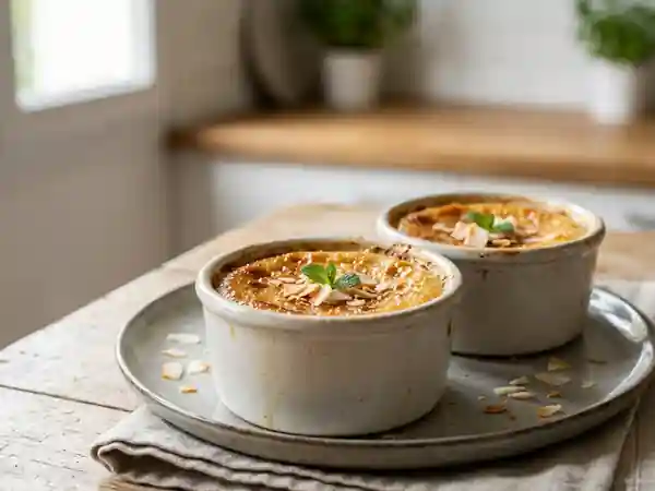 Flan coco crémeux et gourmand - Photo de présentation
