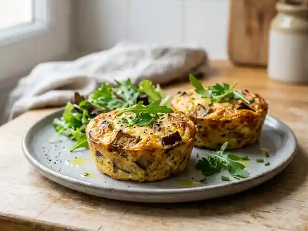 Flan d'aubergines fondant et gratiné - Photo de présentation