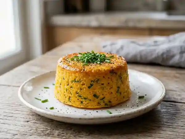Flan de Carottes à la Ciboulette : Recette Facile et Savoureuse - Photo de présentation