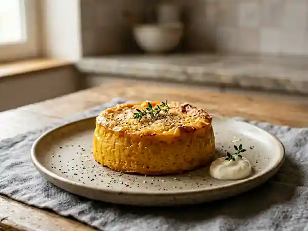 Flan de potiron fondant et muscade - Photo de présentation