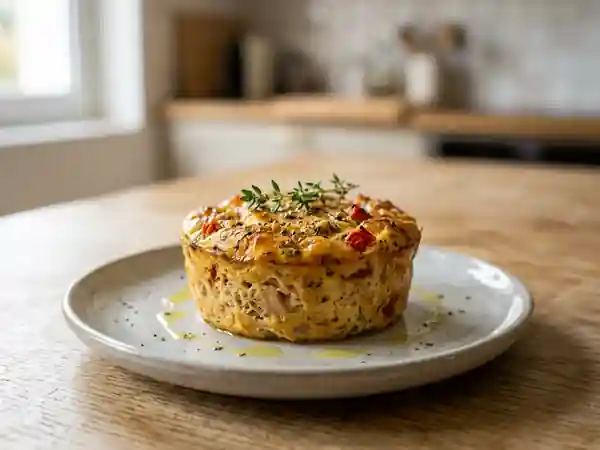 Flan de Thon Fondant aux Herbes de Provence - Photo de présentation