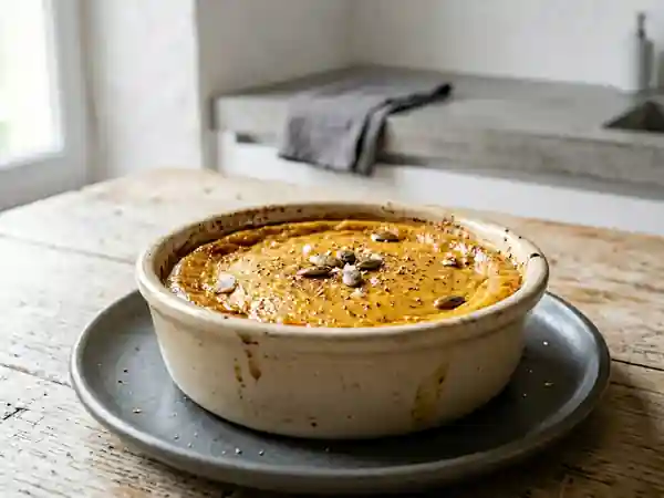 Flan Fondant à la Courge et Muscade - Photo de présentation
