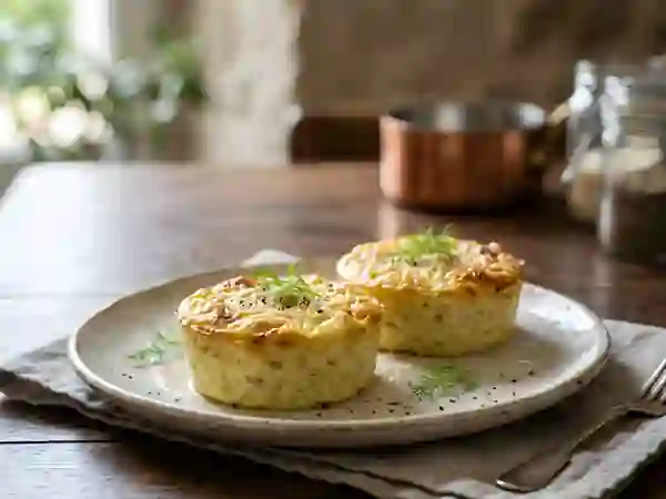Flans de fenouil onctueux et gratinés - Photo de présentation