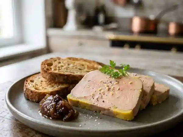 Foie Gras Soyeux au Gingembre et Armagnac - Photo de présentation
