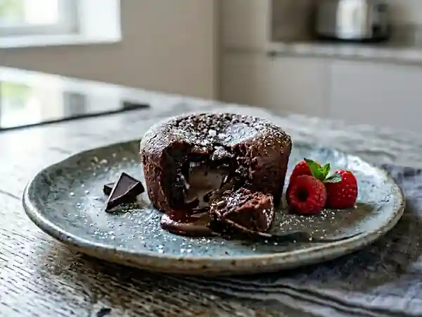 Fondant au chocolat noir intense 70% : recette gourmande et facile - Photo de présentation
