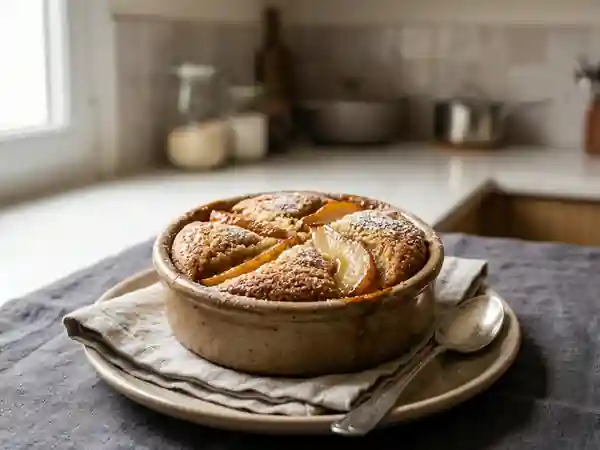 Fondant aux poires caramélisées : dessert moelleux et gourmand - Photo de présentation