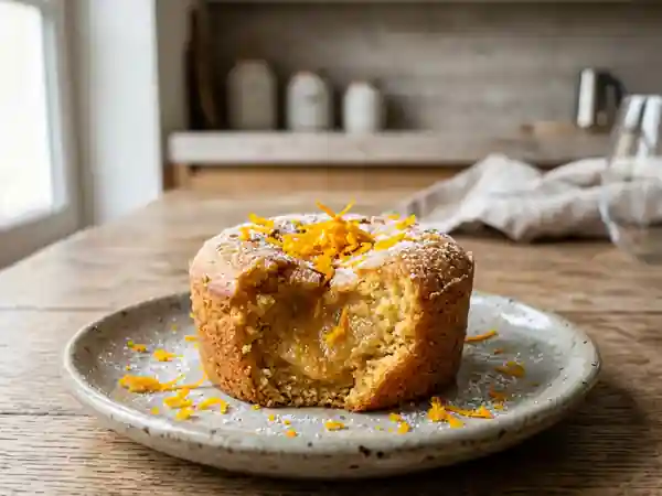 Fondant moelleux à l'orange : dessert gourmand et facile - Photo de présentation