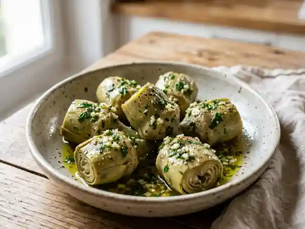 Fonds d'artichauts à la marissounette : recette savoureuse et facile - Photo de présentation