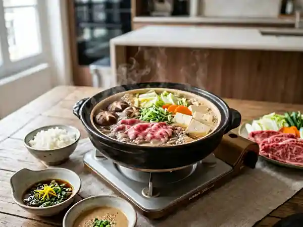 Shabu-shabu au bœuf et dashi soyeux - Photo de présentation