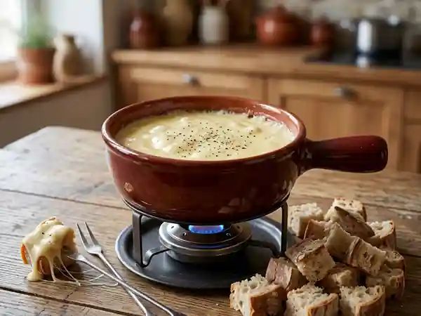 Fondue Moitié-Moitié Crémeuse - Photo de présentation