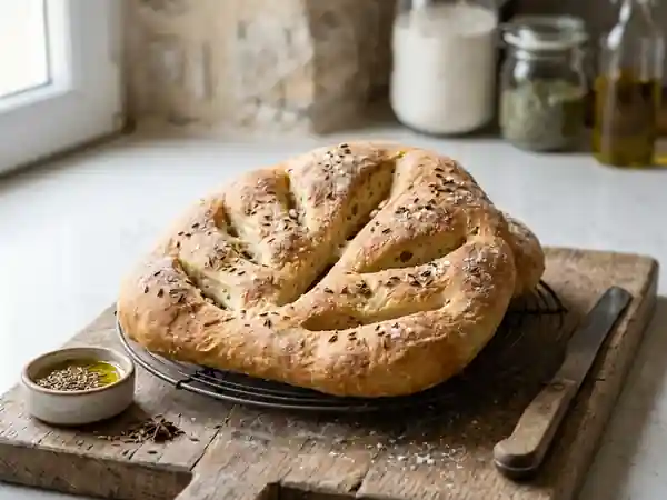 Fougasse Moelleuse aux Graines d'Anis - Photo de présentation