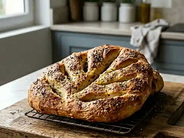 Fougasse Provençale Maison : Recette Facile et Savoureuse - Photo de présentation