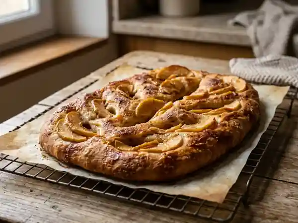 Fougasse Moelleuse aux Pommes Cannelle - Photo de présentation