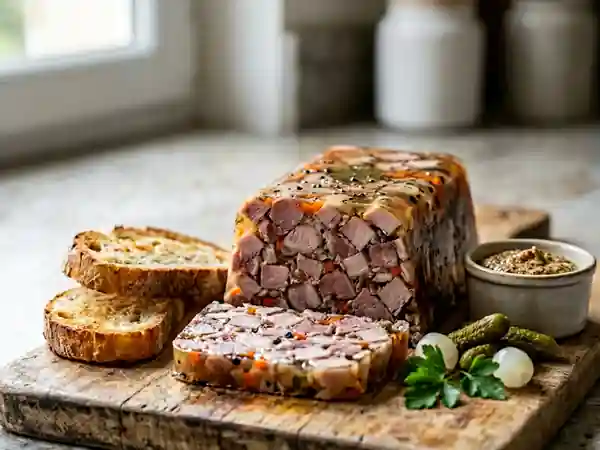 Fromage de tête traditionnel maison : recette facile et savoureuse - Photo de présentation