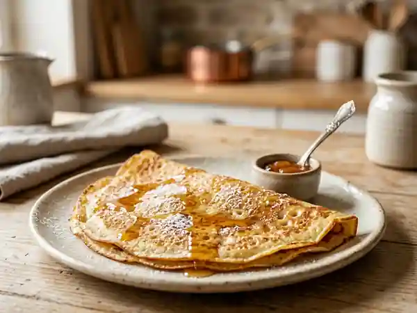 Galette de Goumeau traditionnelle de Franche-Comté - Photo de présentation
