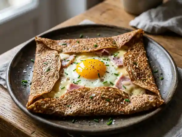 Galette de Sarrasin Complète et Croustillante - Photo de présentation