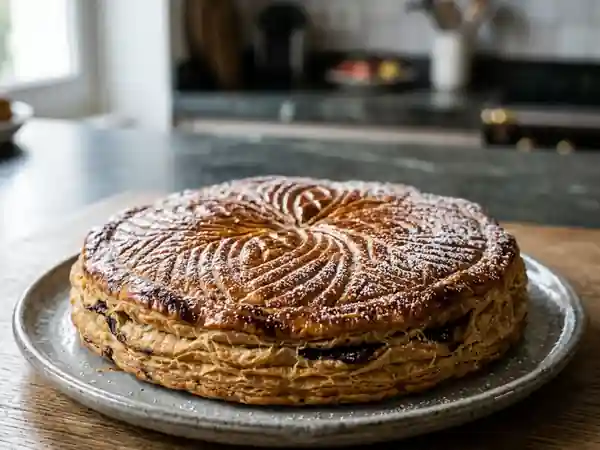 Galette des Rois au Cacao Fondante et Gourmande - Photo de présentation
