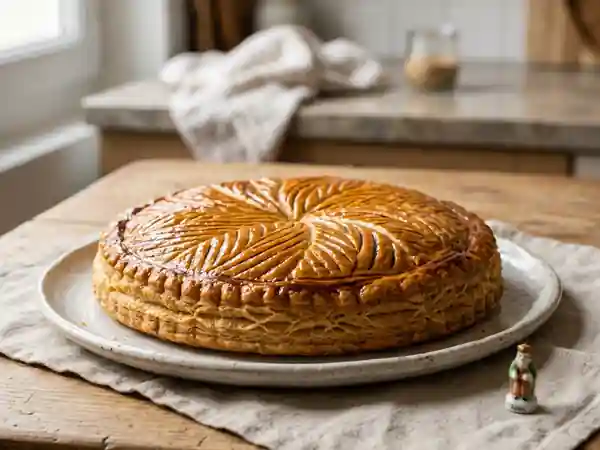 Galette des rois fondante et feuilletée - Photo de présentation
