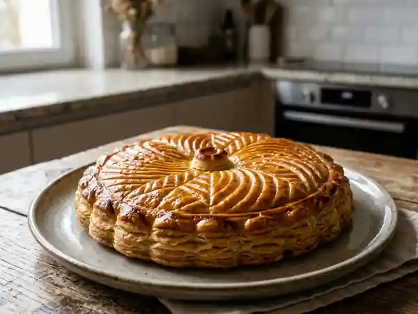 Galette des rois feuilletée et fondante - Photo de présentation