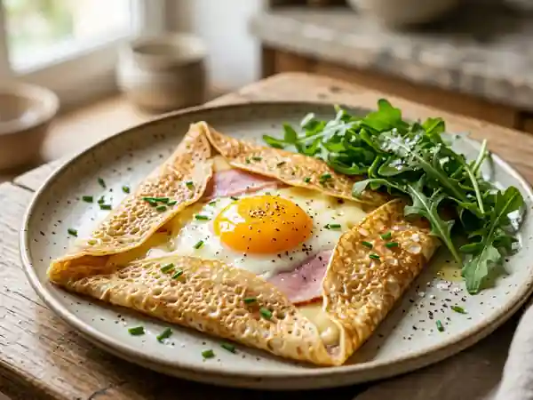 Galette mayennaise moelleuse et dorée - Photo de présentation