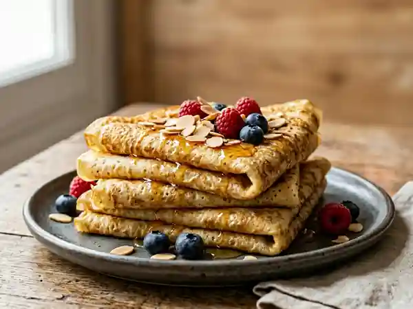 Galettes au lait traditionnelles : recette facile et gourmande - Photo de présentation