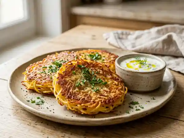 Galettes de Pâtes Crousti-Fondantes - Photo de présentation