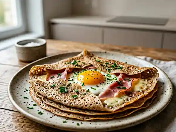 Galettes de Namur au sarrasin et beurre fondu - Photo de présentation