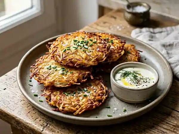 Galettes de pommes de terre ultra-croustillantes - Photo de présentation