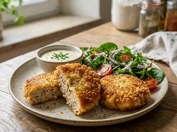 Galettes de poulet ultra-croustillantes - Photo de présentation