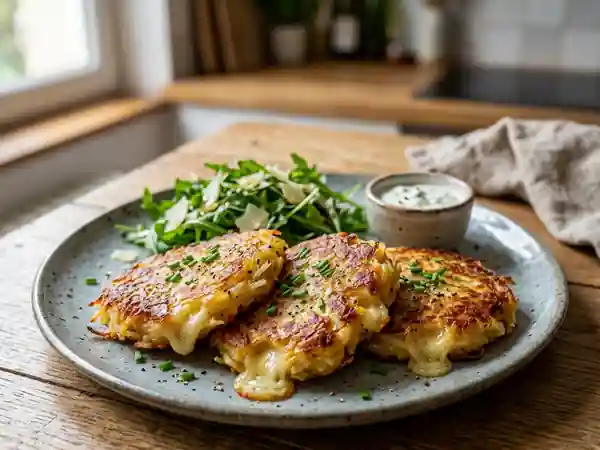 Galettes fondantes au comté : recette gourmande et facile - Photo de présentation