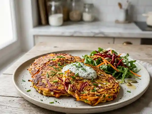 Galettes Fondantes aux Trois Légumes - Photo de présentation