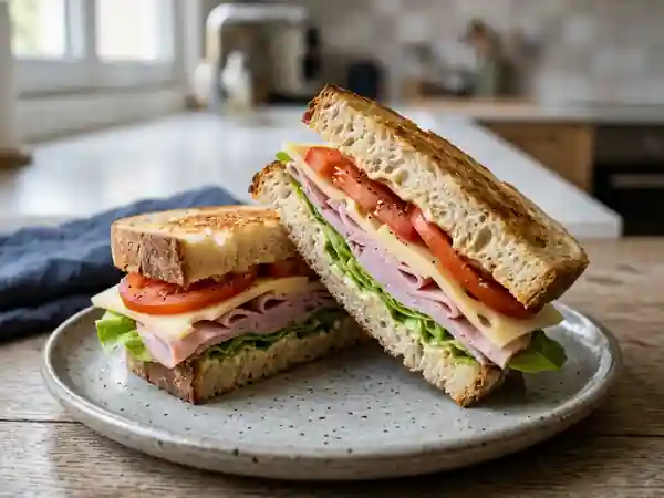 Le Club Jambon-Fromage Croquant et Onctueux - Photo de présentation