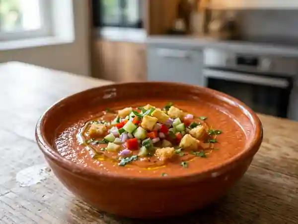 Gaspacho Andalou Frais et Velouté - Photo de présentation