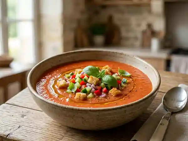 Gaspacho Andalou Frais et Velouté - Photo de présentation