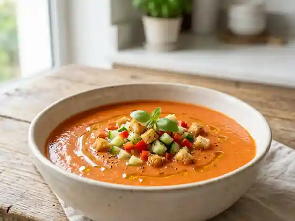 Gaspacho Andalou Soyeux et Frais - Photo de présentation