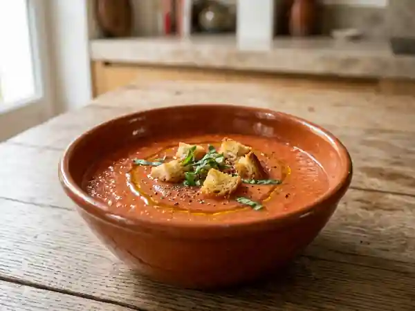 Gaspacho Glacé aux Tomates et Xérès - Photo de présentation