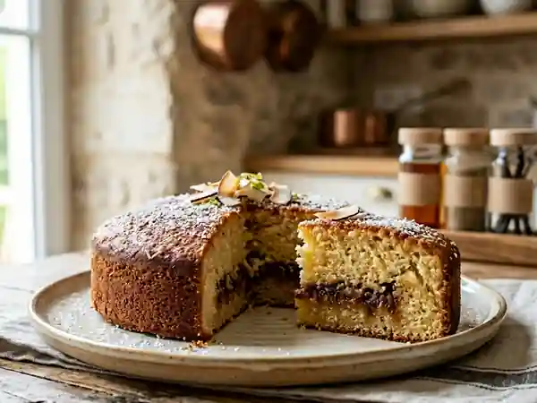 Gâteau Antillais Amour Caché : Recette Traditionnelle et Gourmande - Photo de présentation