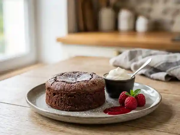 Moelleux intense au chocolat noir - Photo de présentation