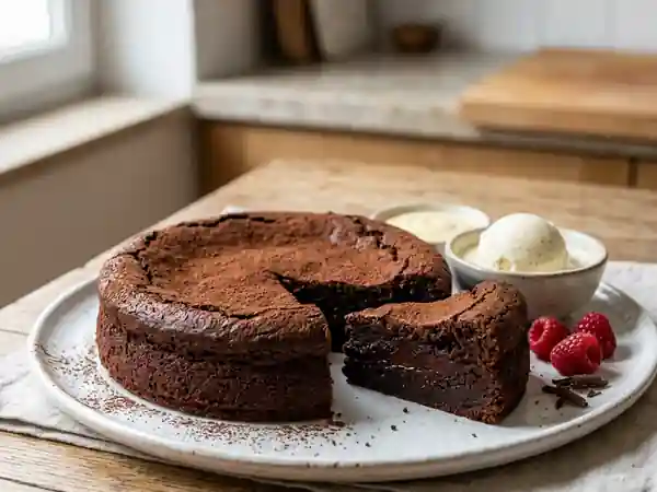Moelleux au chocolat noir intense - Photo de présentation