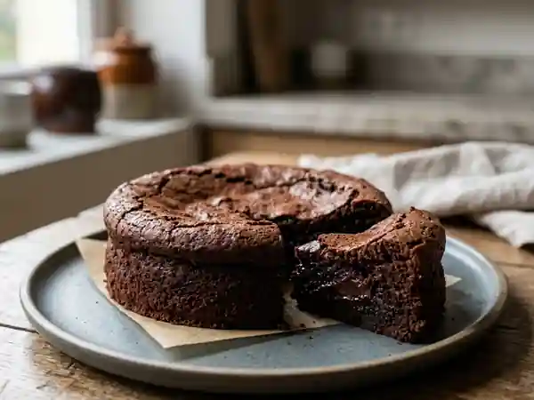 Moelleux au chocolat noir intense - Photo de présentation
