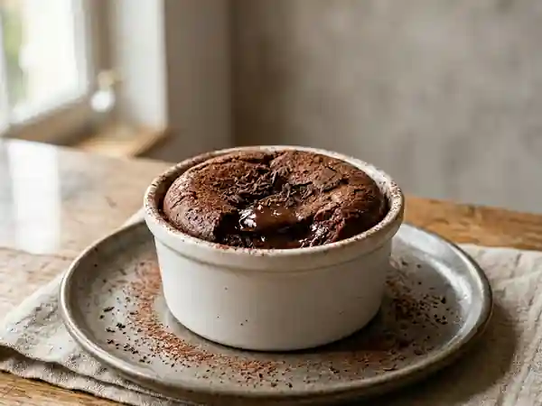 Gâteau chocolat fondant et express - Photo de présentation